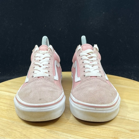 Vans Old Skool Light Pink Suede Low Top Skate Sneaker Rare | Wmns Size 7 - Picture 3 of 10